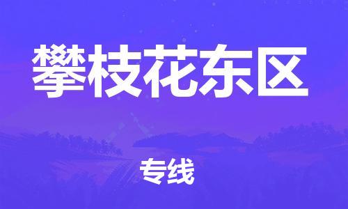 宝山区到攀枝花东区物流公司+物流专线、直达配送